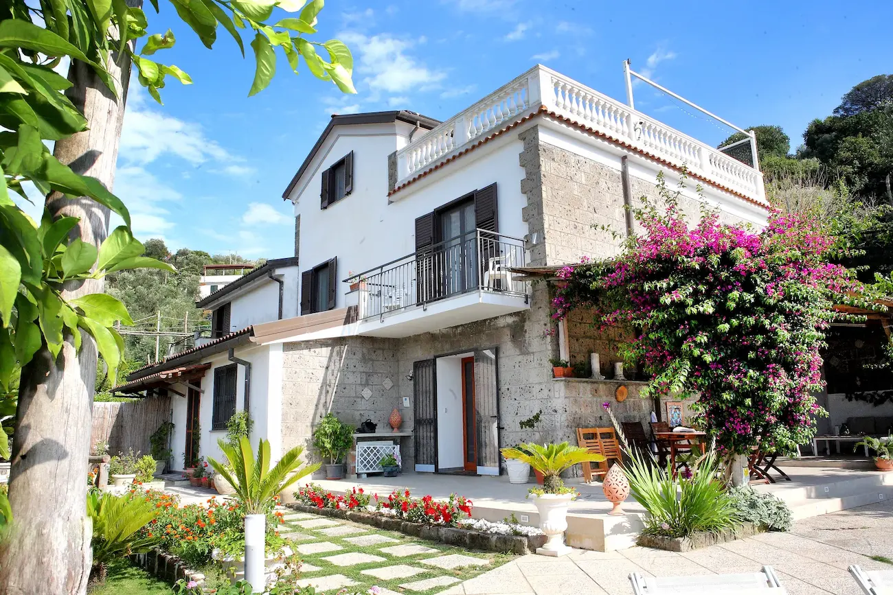 Villa Flore — lemon and olive garden